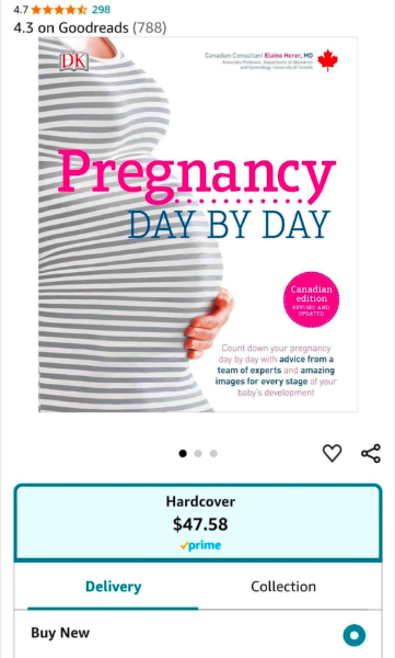 Pregnancy day by day book CAD edition