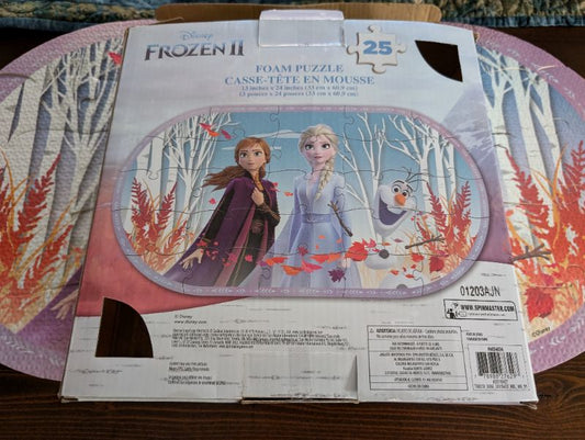 Frozen 2 Foam Puzzle-25 Pieces, MSRP:$26