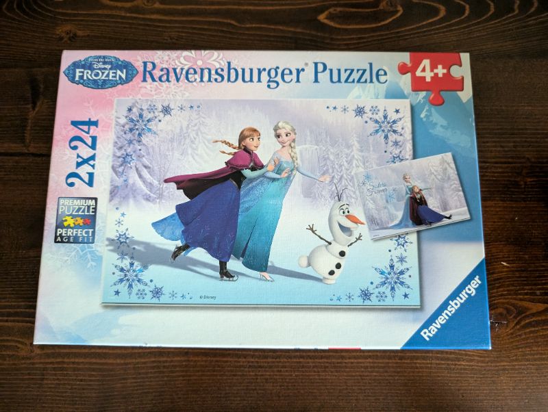 Frozen Puzzles-24 Pieces, 2 Pack