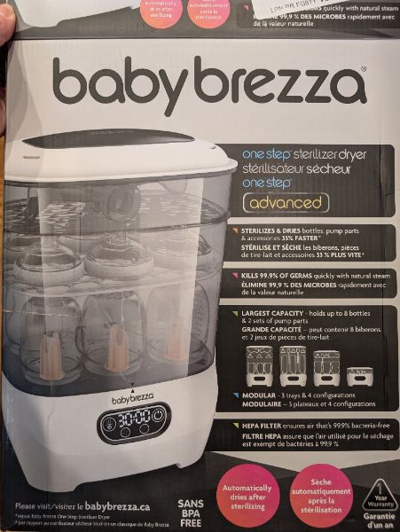 Baby Brezza One Step Sterilizer Dryer Advanced, MSRP: $150+