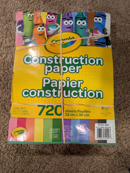 Construction Paper Pack