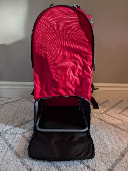 Red Hiking Carrier, BNWT, MSRP: $300