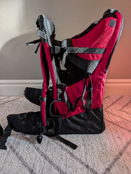 Red Hiking Carrier, BNWT, MSRP: $300