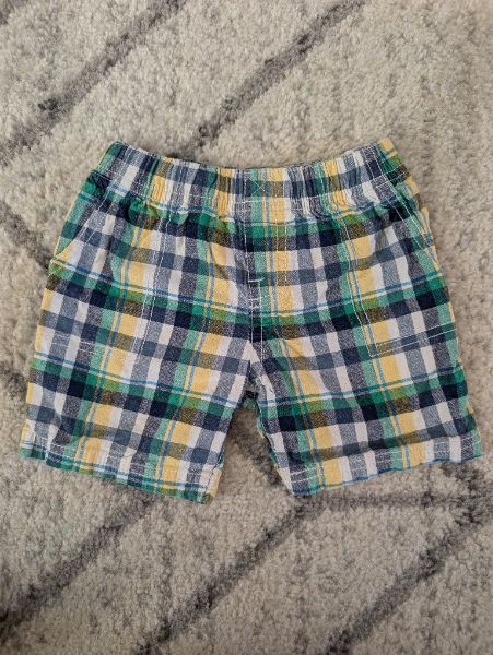 Fish and Plaid Short & T-Shirt Set, Kids 18 Month (12-18M)