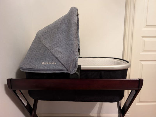 UppaBaby Bassinet with Stand & Laundry Hampers, MSRP: $675