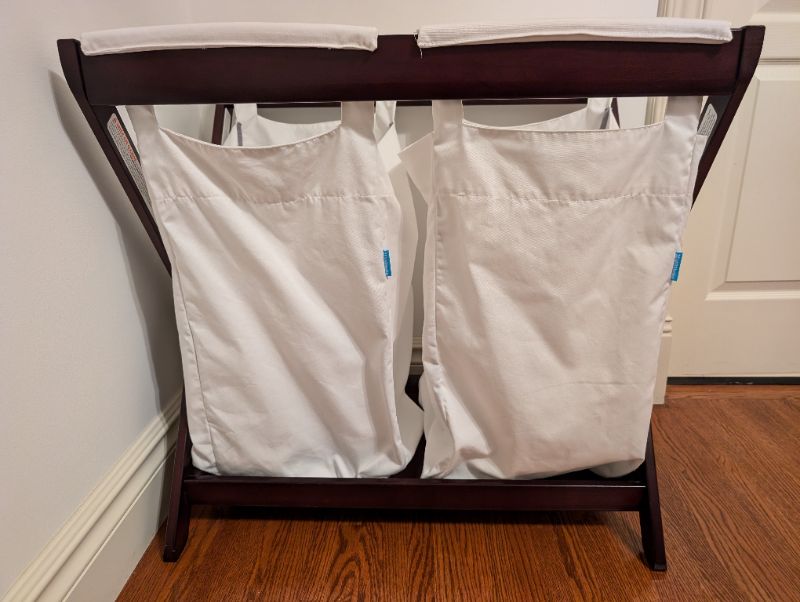 UppaBaby Bassinet with Stand & Laundry Hampers, MSRP: $675