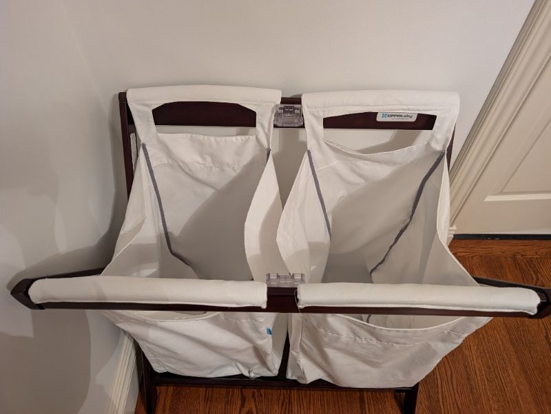 UppaBaby Bassinet with Stand & Laundry Hampers, MSRP: $675