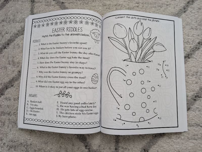 Easter Activity Book & Easter Jokes Book