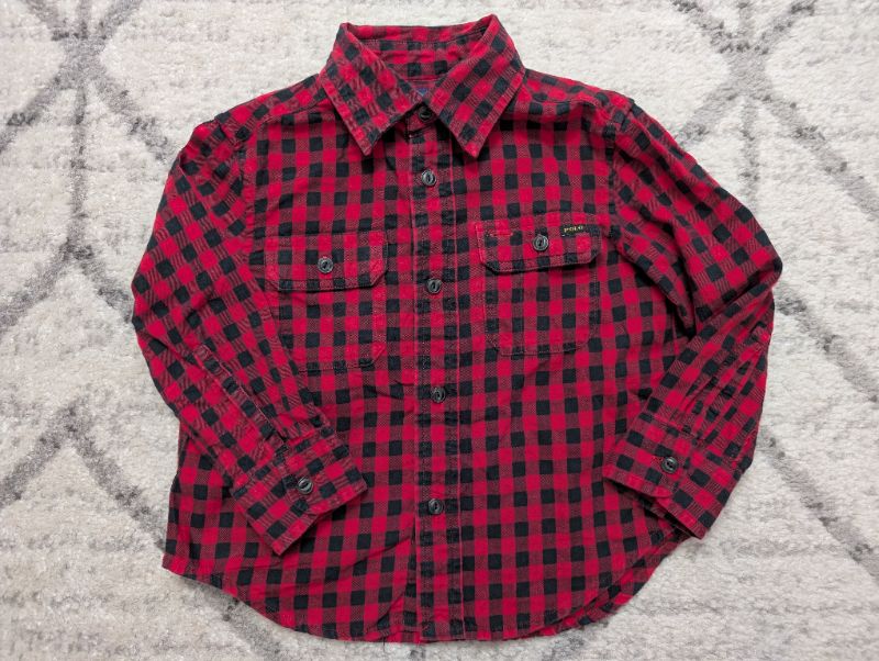 Buffalo Plaid Shirt, Polo Ralph Lauren, 2T, Kids 2T