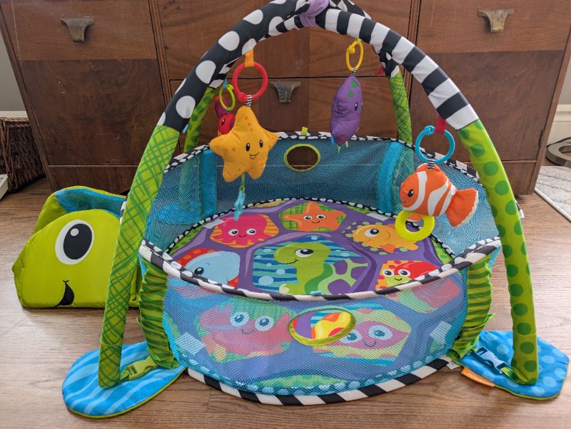 Infantino Grow-With-Me Activity Gym & Ball Pit, MSRP: $85