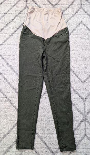 "Times Two" Green Maternity Jeans, Medium, Maternity M (8-10)
