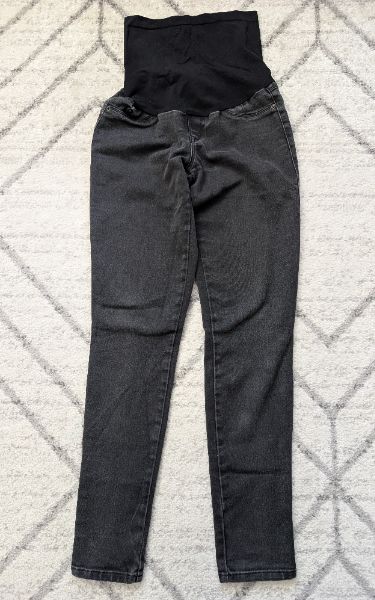 A Pea in The Pod Black Maternity Jeans, Medium, Maternity M (8-10)