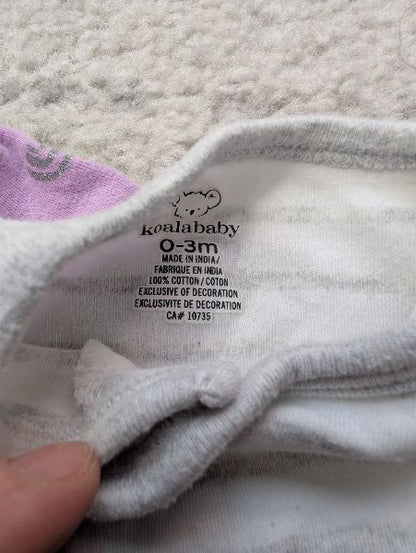 Mixed Brands, 5 Girl Sleepers, Size NB, Kids 3 Month (0-3M)