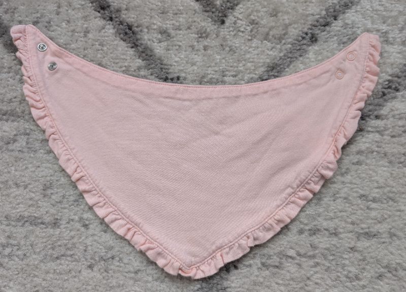 Baby Gap, Pink Romper & Bib, 3-6M, Kids 6 Month (3-6M)