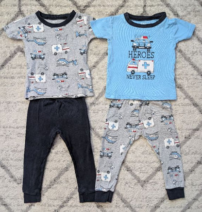 Carter's, Ambulance & Police PJs, Mix & Match Size 18M, Kids 18 Month (12-18M)