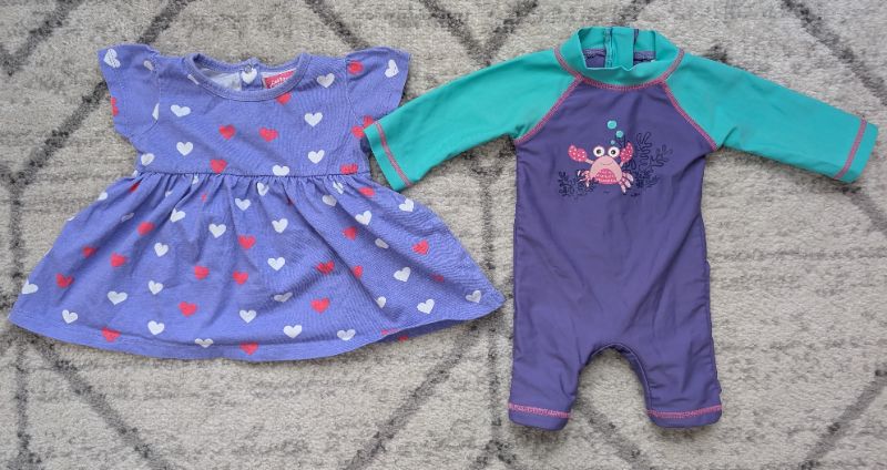 3-6M Baby Girl Summer Bundle (12 Pieces), Kids 6 Month (3-6M)