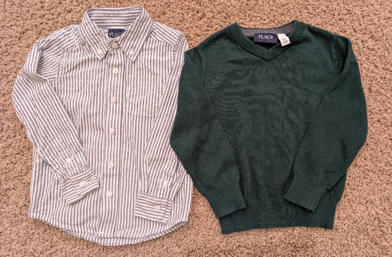 Children's Place, Shirt & Sweater, Size 4/4T, Kids 4/4T