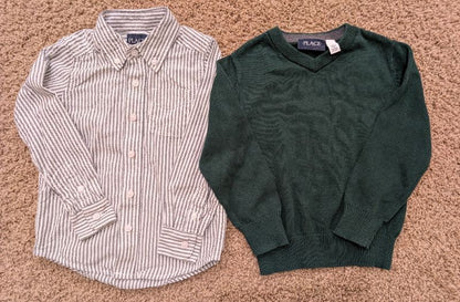 Children's Place, Shirt & Sweater, Size 4/4T, Kids 4/4T