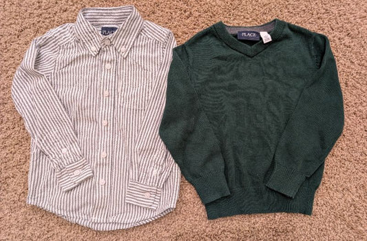 Children's Place, Shirt & Sweater, Size 4/4T, Kids 4/4T