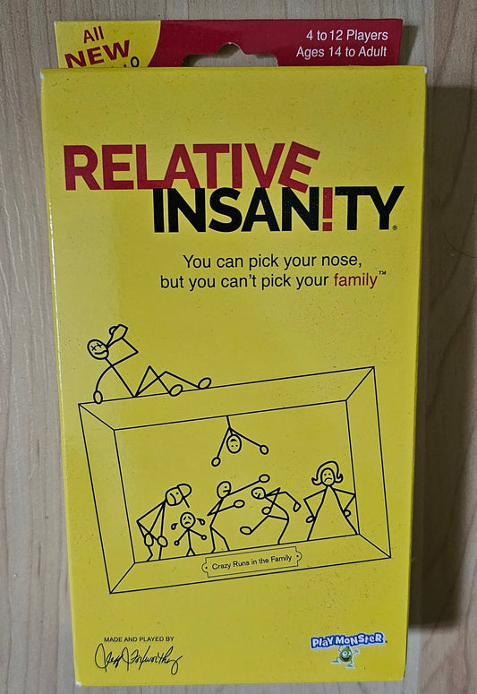 [NEW] Relative Insanity Card Game 14+ years