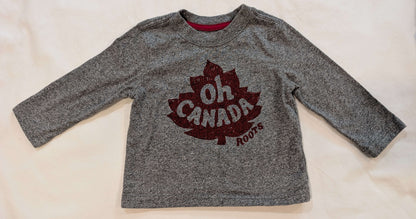 6-12M Canada Themed Shirts, 3 Pack, Kids 12 Month (9-12M)