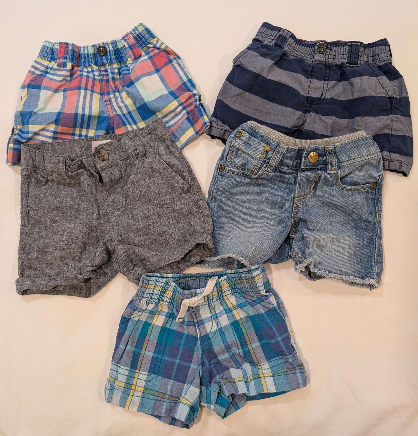 5 Pack, Boys Shorts, 6-12M, Kids 9 Month (6-9M)