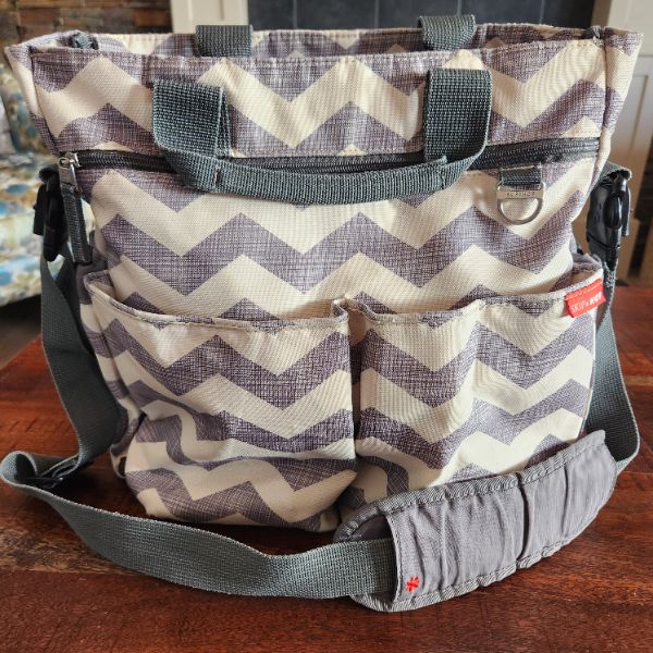 Diaper Bag, Chevron, Skip Hop brand