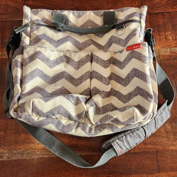 Diaper Bag, Chevron, Skip Hop brand