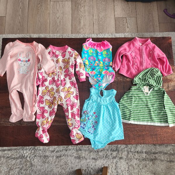 Baby girl 6-12 month bundle,  spring/summer clothes, Kids 12 Month (9-12M)