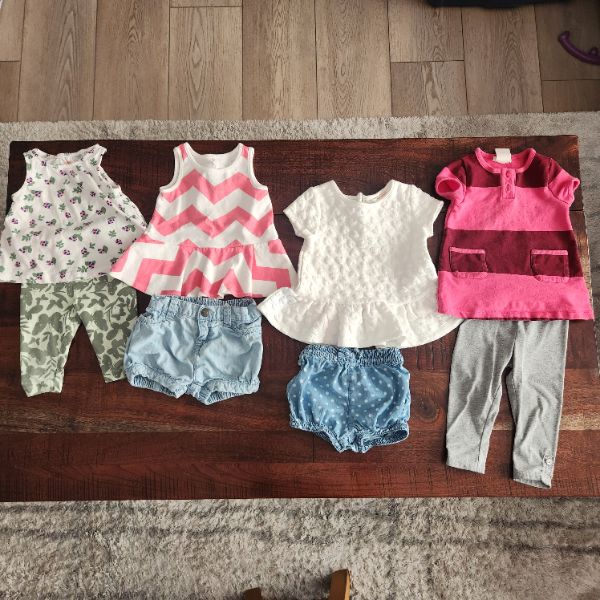 Baby girl 6-12 month bundle,  spring/summer clothes, Kids 12 Month (9-12M)