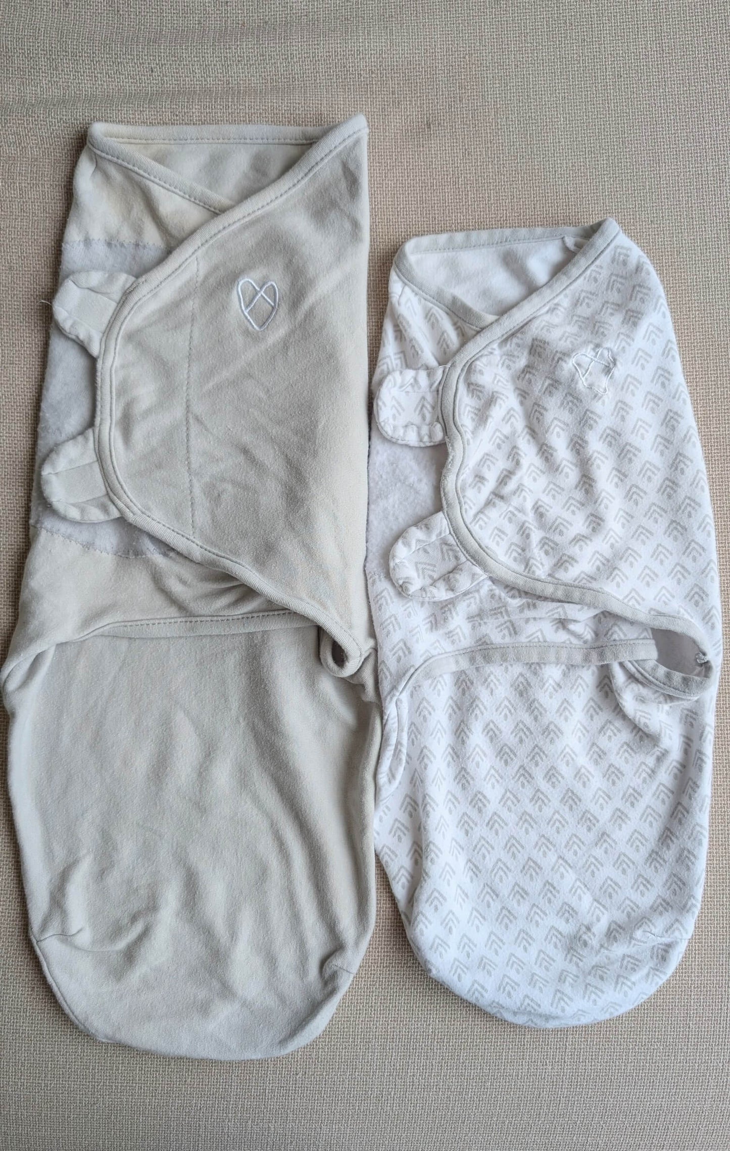 Summer infant Swaddle Me Swaddles Lot of 2, 0-6 Months (Small)