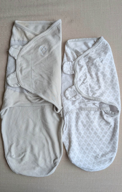 Summer infant Swaddle Me Swaddles Lot of 2, 0-6 Months (Small)
