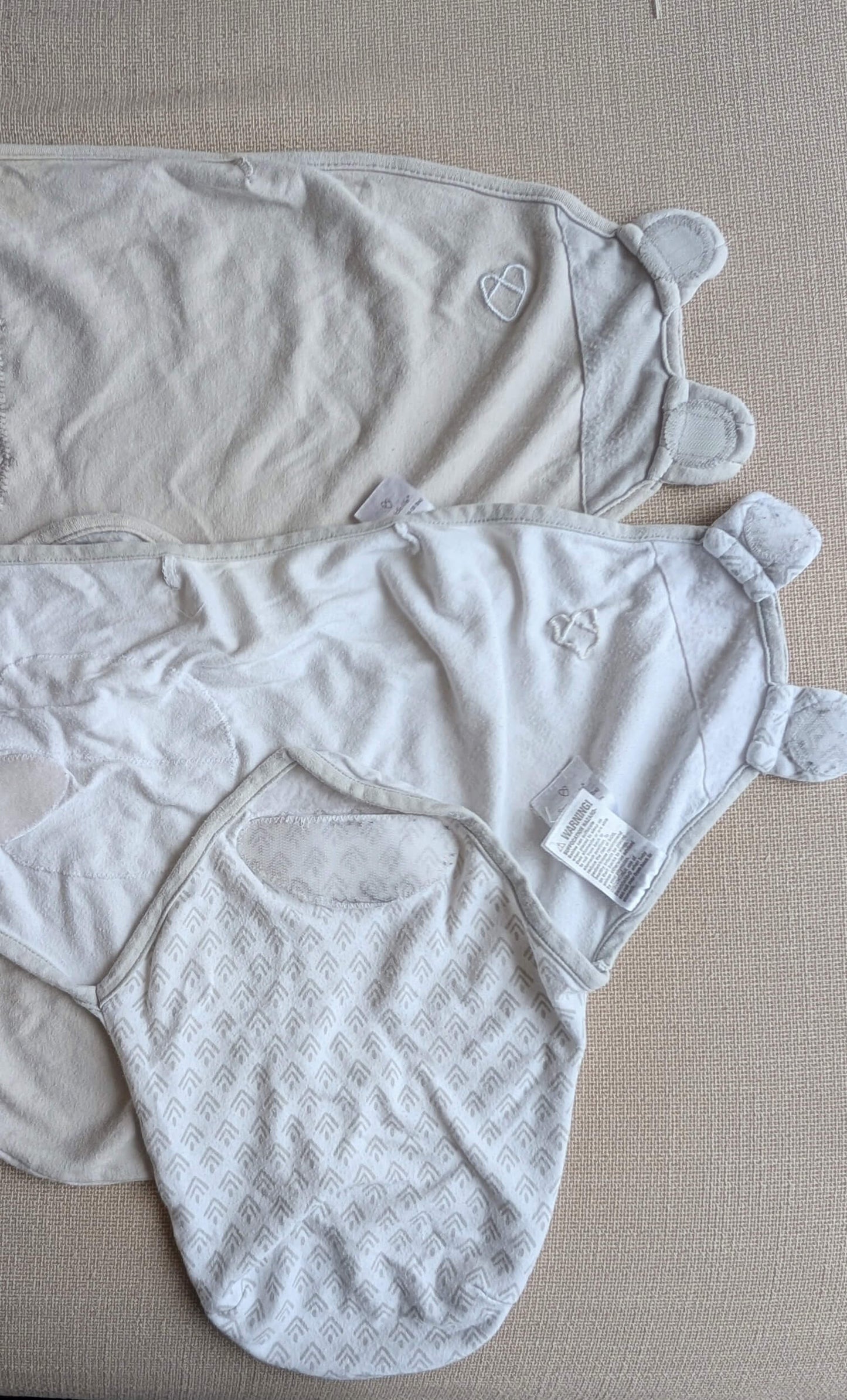 Summer infant Swaddle Me Swaddles Lot of 2, 0-6 Months (Small)