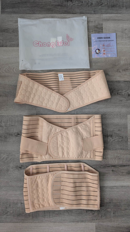 3 in 1 Post Partum Support Belt (One Size), Maternity L (12-14)