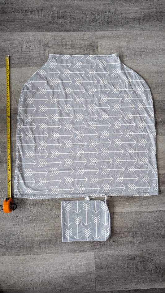 Canopy Cover for bucket car seat/nursing cover