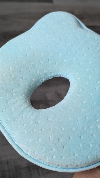 Ergonomic Memory Foam Anti Flat Head Baby Pillow