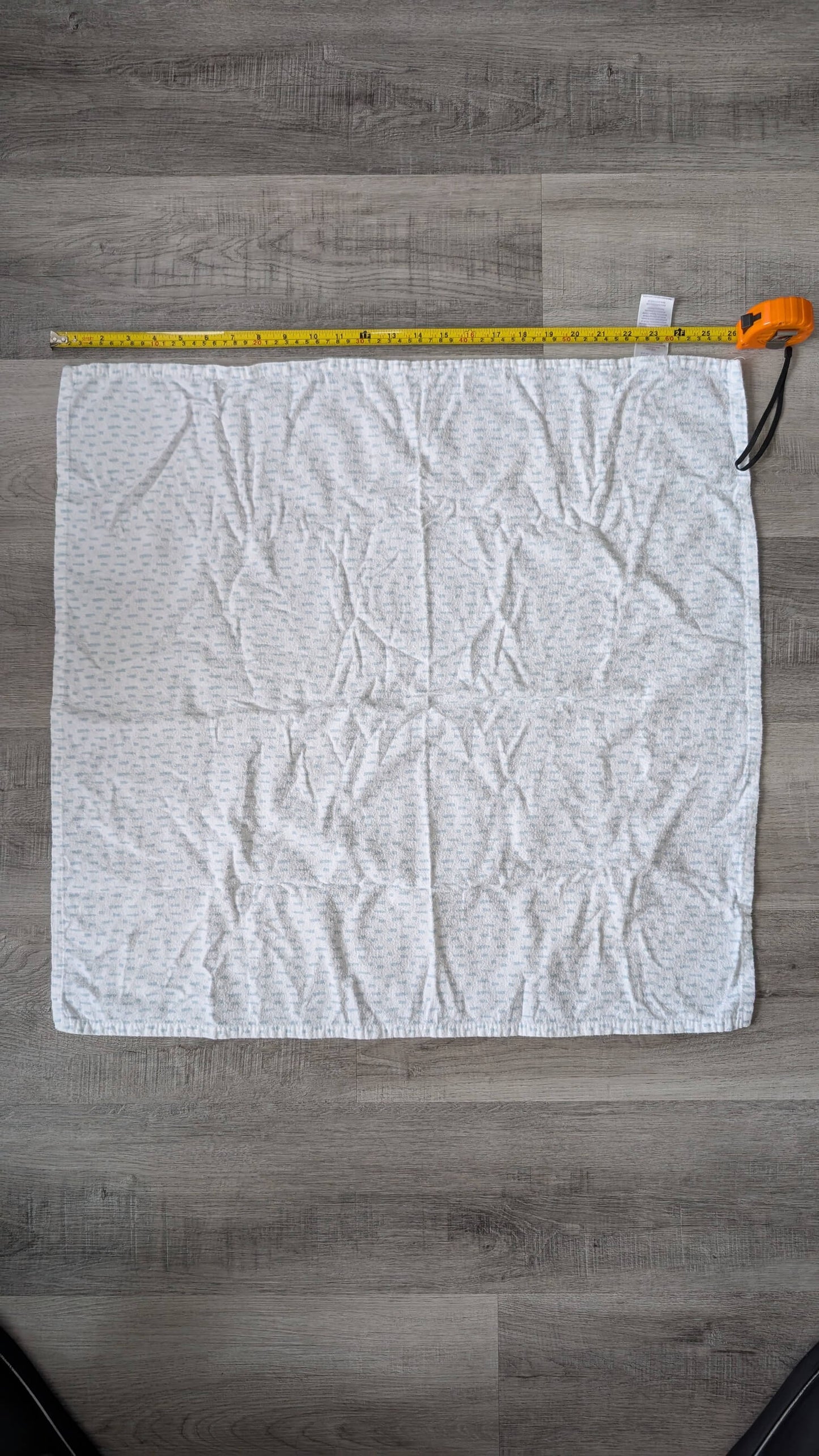 4pc Cotton/Flannel Receiving Blanket Blue