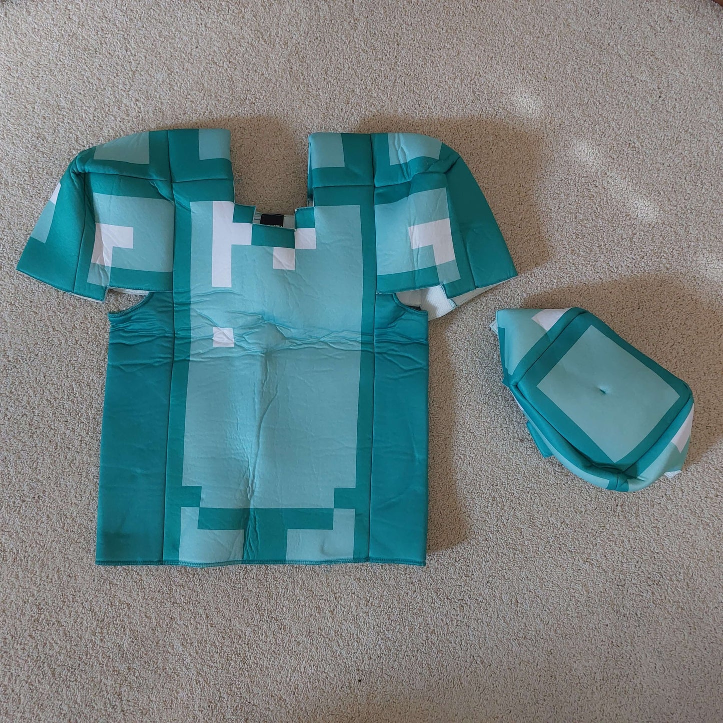 Minecraft Costume, Kids 10 (medium)