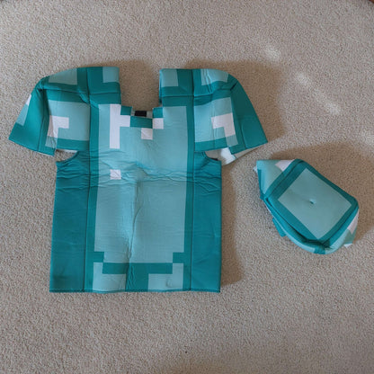 Minecraft Costume, Kids 10 (medium)