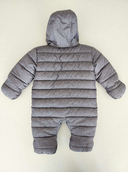Canadiana snowsuit, grey and green reversible, NWOT, Kids 3 Month (0-3M)