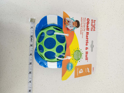 Bright Starts Oball Rattle & Roll Car, NWT