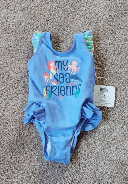 *new* 18 month girl's swimsuit