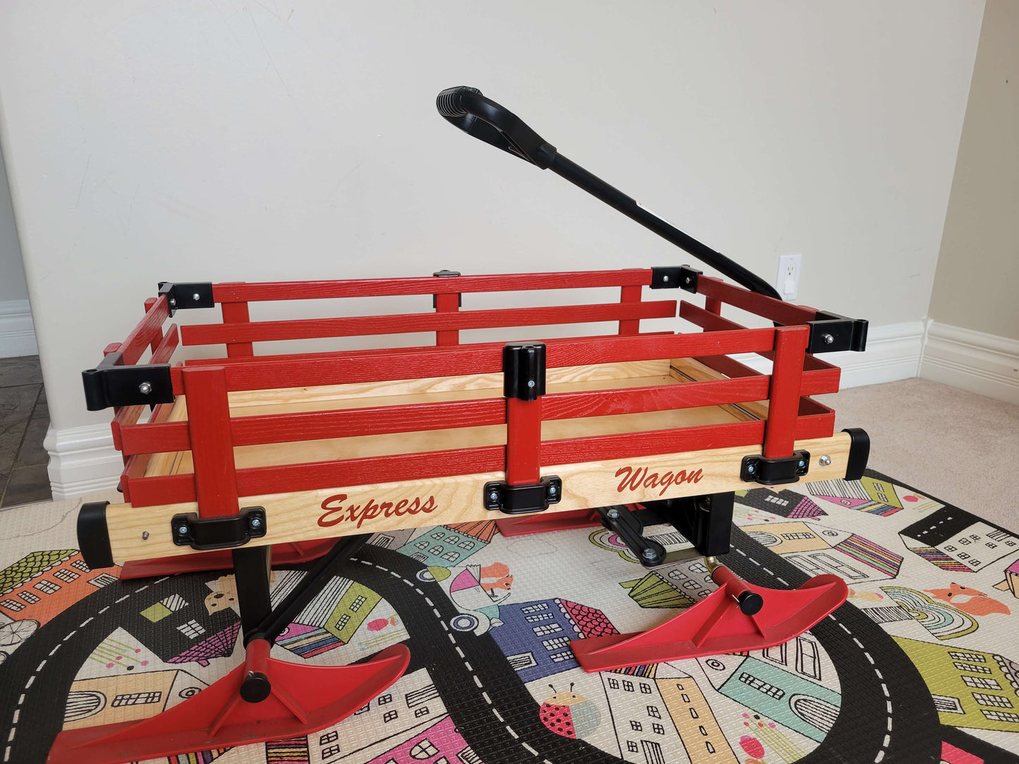 Millside wooden sled/ wagon - msrp 170