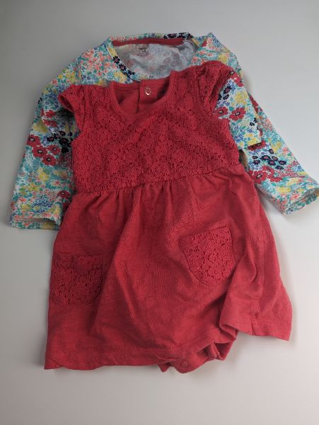 Carter's 18 month lace red dress and sweater , Kids 18 Month (12-18M)