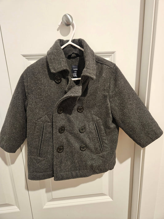 Boy's Gap peacoat jacket Size 12-18 months, Kids 18 Month (12-18M)