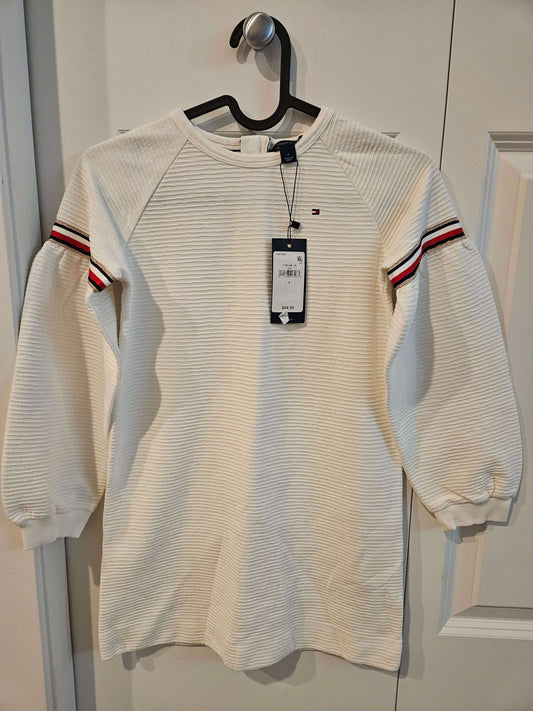NWT White Tommy Hilfiger dress for girls , Kids 7 & 8 (small)