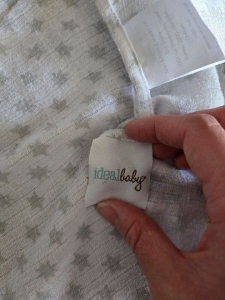 Aden & Anais Ideal Baby swaddle blanket