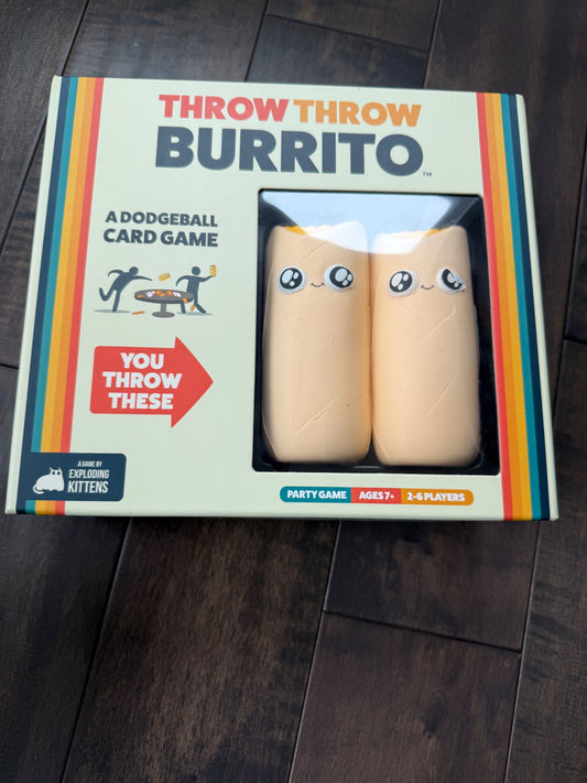 Board game - throw throw burrito game