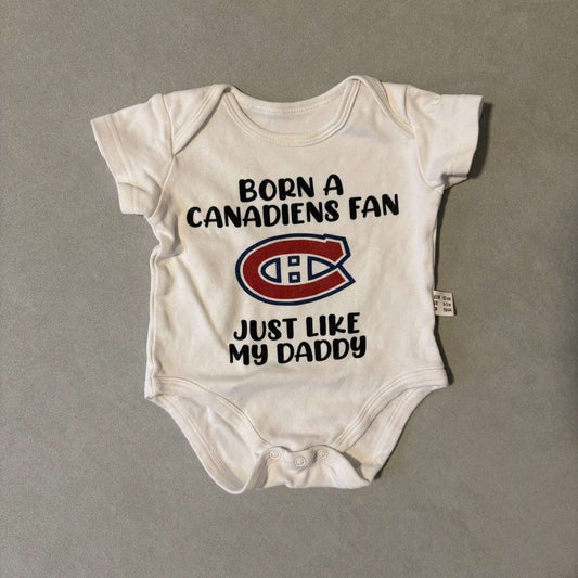 3 mth Canadiens Fan TShirt, Kids 3 Month (0-3M)