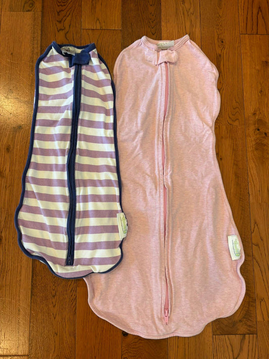 2 x Sleep Sacks - NB & 0-6 mth, 0-6 Months (Small)